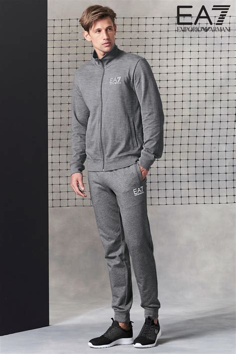 cheap armani tracksuits uk|emporio Armani tracksuit grey.